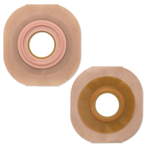 Hollister Ostomy Barrier New Image™ Flextend™ Trim to Fit, Extended Wear Without Tape 70 mm Flange Blue Code System Up to 2 Inch Opening #15804