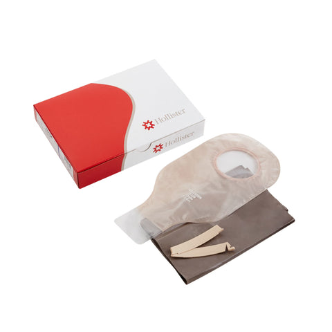 Hollister Colostomy Pouch New Image™ Two-Piece System 12 Inch Length Drainable #18104