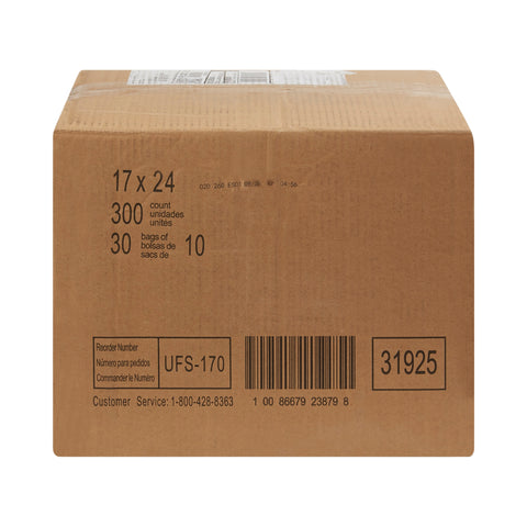Disposable Underpad Attends® Care Dri-Sorb® 17 X 24 Inch Cellulose / Polymer Heavy Absorbency #UFS-170