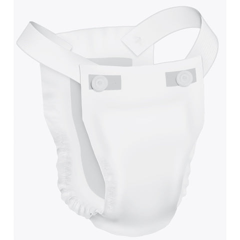 Incontinence Belted Undergarment Prevail® Belted Shields Belted Adult One Size Fits Most Unisex Disposable Light Absorbency #PV-324