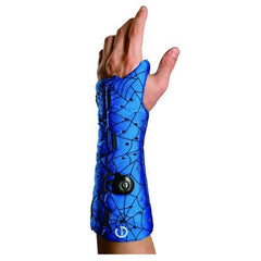 Wrist / Forearm Brace Exos® Short Arm Thermoformable Polymer Left Hand Spider Print Small 8 to 9 Inch Hand Circumference