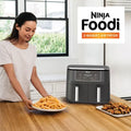 Ninja Foodi 6-In-1, 8 Quart 2-Basket Air Fryer with Dualzone Technology