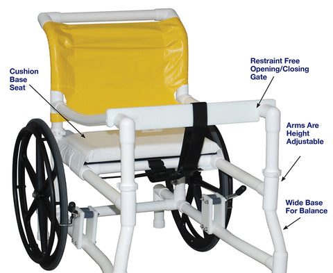 MJM International Combination Walker/Transferchair #418-24
