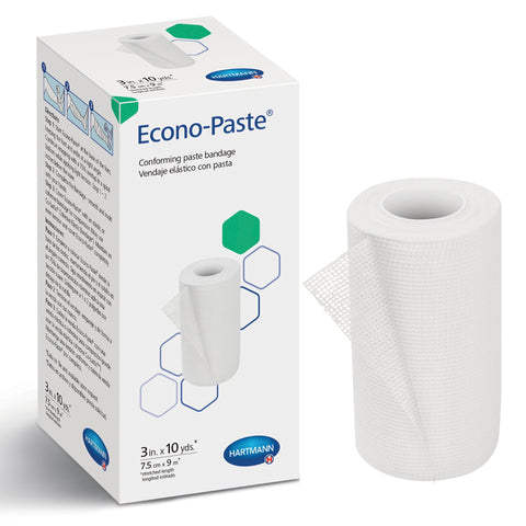 Unna Boot Bandage Econo-Paste®  Knitted Gauze Zinc Oxide Paste NonSterile