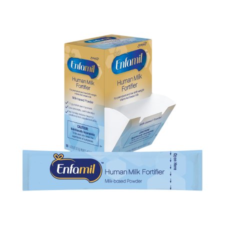 Human Milk Fortifier Enfamil® Unflavored 0.71 Gram Individual Packet Powder Milk-Based Premature