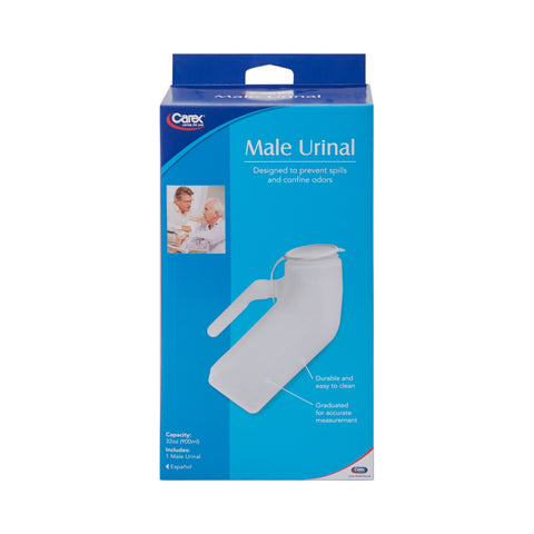 Apex-Carex Male Urinal Carex® 32 oz. / 946 mL With Closure Single Patient Use #FGP70700 0000