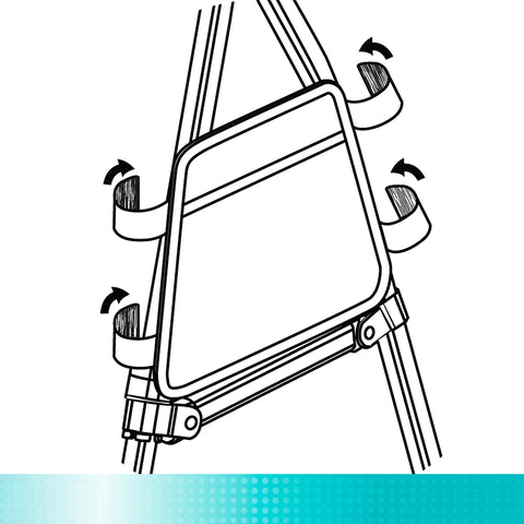 Stander Walker-Rollator Side Pouches - Set of 2 # 4341