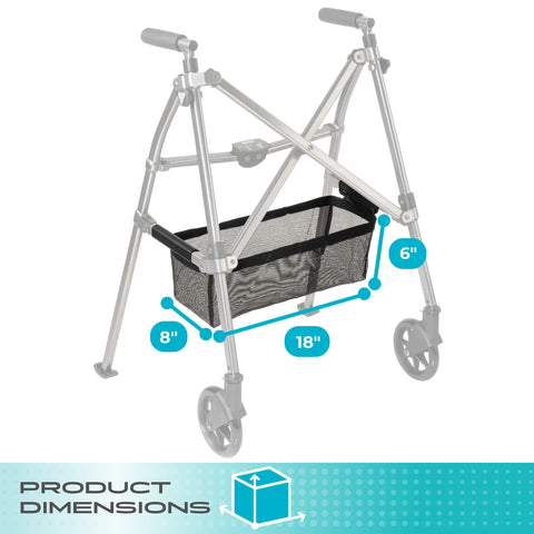 Stander Walker-Rollator Organizer Basket # 4354, 1 EACH