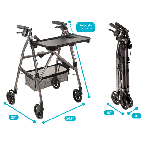 Stander Wonder Indoor Rollator #4390, 1 EACH