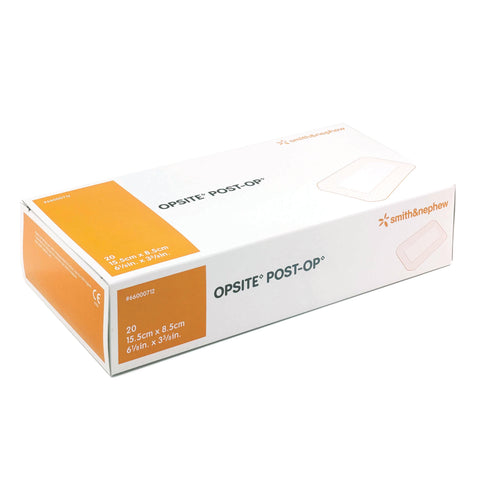 Transparent Film Dressing with Pad OpSite Post Op 3-3/8 X 6-1/8 Inch 3 Tab Delivery Rectangle Sterile #66000712