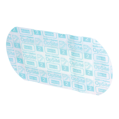 Transparent Film Dressing with Pad OpSite Post Op 3-3/8 X 6-1/8 Inch 3 Tab Delivery Rectangle Sterile #66000712