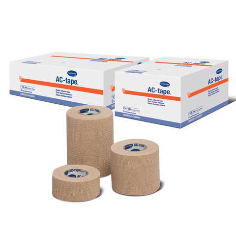 Athletic Tape AC-tape® Mid-Strength Adhesive Cotton  Tan NonSterile