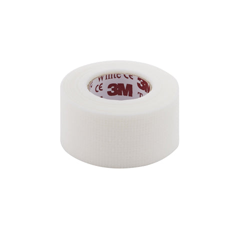 Medical Tape 3M™ Transpore™ White Bi-directional Tear Plastic White NonSterile