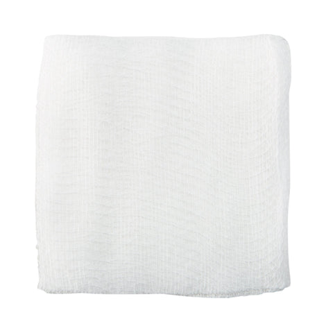 Gauze Sponge Woven Cotton 16-Ply 4" x 4"  Square NonSterile