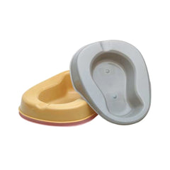 Stackable Bedpan Medegen Dusty Rose 1.75 Quart / 1656 mL