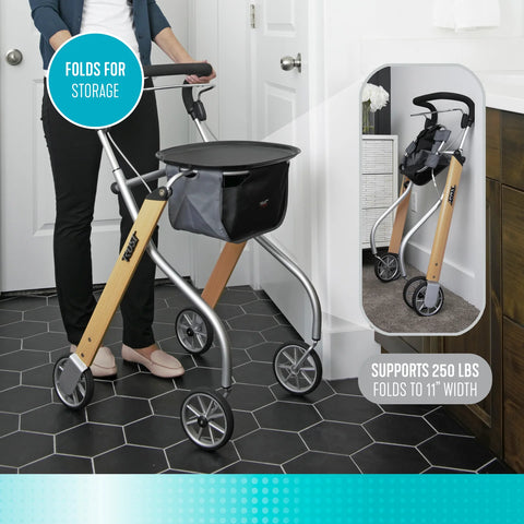 Trust Care Let's Go Indoor Rollator #4500-BE, 1 EACH