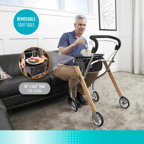Trust Care Let's Go Indoor Rollator #4500-BE, 1 EACH