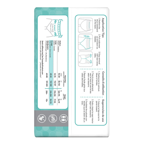 Absorbent Underwear Tranquility® Essential Pull On with Tear Away Seams Adult X-Large Unisex Disposable Heavy Absorbency #2607