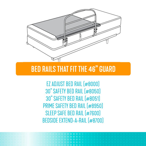 Stander Bed Rail Mattress Safety Guard # 2450-KN, 1 EACH