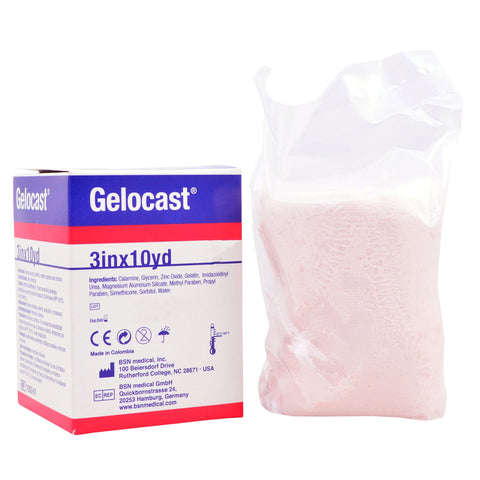 Unna Boot Gelocast® 3 Inch X 10 Yard Cotton Calamine NonSterile