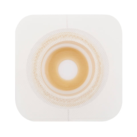 ConvaTec Ostomy Barrier Sur-Fit Natura® Durahesive® Moldable 404593, Extended Wear Acrylic Tape 45 mm Flange Sur-Fit Natura® System Hydrocolloid 7/8 to 1-1/4 Inch Opening 4-1/2 X 4-1/2 Inch