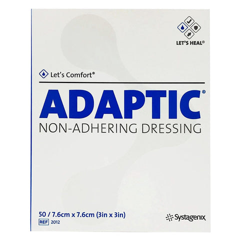 Oil Emulsion Impregnated Dressing 3M™ Adaptic™ Square 3 X 3 Inch Sterile #2012