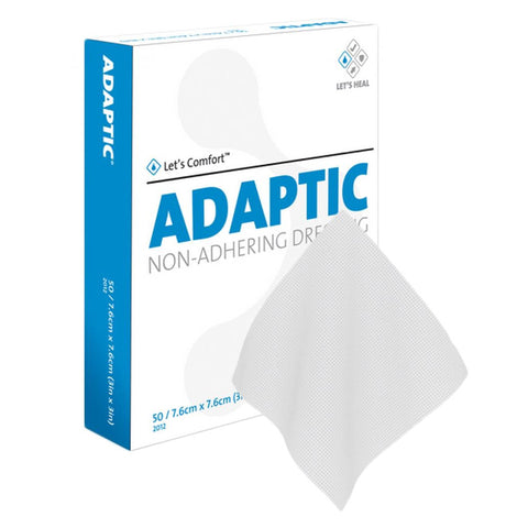 Oil Emulsion Impregnated Dressing 3M™ Adaptic™ Square 3 X 3 Inch Sterile #2012