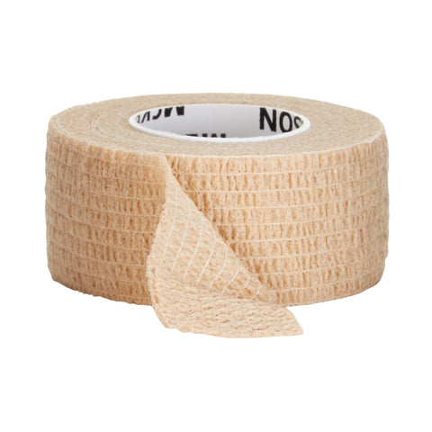 Cohesive Bandage Standard Compression Self-adherent Closure Tan NonSterile