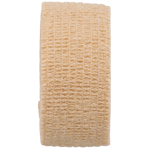 Cohesive Bandage Standard Compression Self-adherent Closure Tan NonSterile