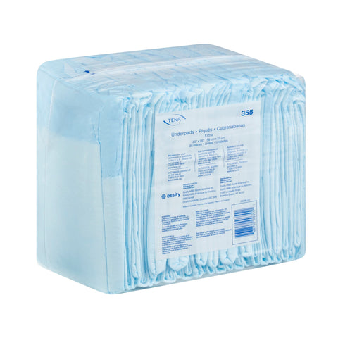 Disposable Underpad TENA® Extra 23 X 36 Inch Polymer Light Absorbency #355