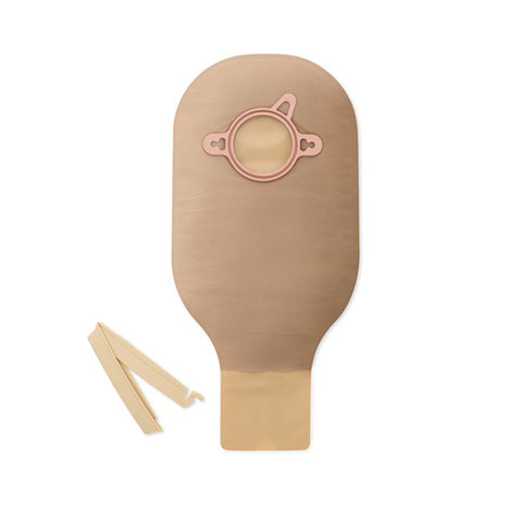 Hollister Colostomy Pouch New Image™ 18144 Two-Piece System 12 Inch Length Drainable