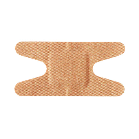 Adhesive Strip 1-1/2 X 3 Inch Fabric Knuckle Tan Sterile