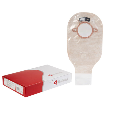 Hollister Ostomy Pouch New Image™ 18163 Two-Piece System 12 Inch Length Drainable