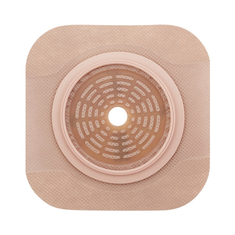 Hollister Ostomy Barrier New Image™ Flextend™ Trim to Fit 14204, Standard Wear Adhesive Tape 70 mm Flange Blue Code System Hydrocolloid Up to 2-1/4 Inch Opening