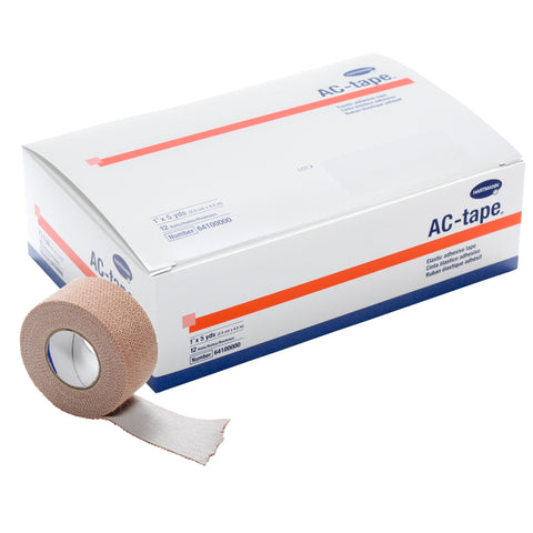 Athletic Tape AC-tape® Mid-Strength Adhesive Cotton  Tan NonSterile