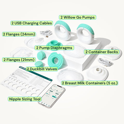 Willow Go™ Wearable Breast Pump #PDL60