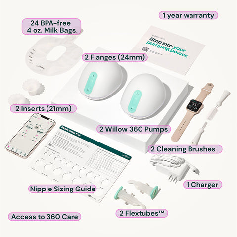 Willow 360 Wearable Breast Pump #PDW49