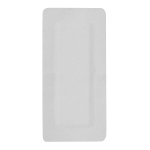 Adhesive Dressing Polypropylene / Rayon Rectangle White Sterile