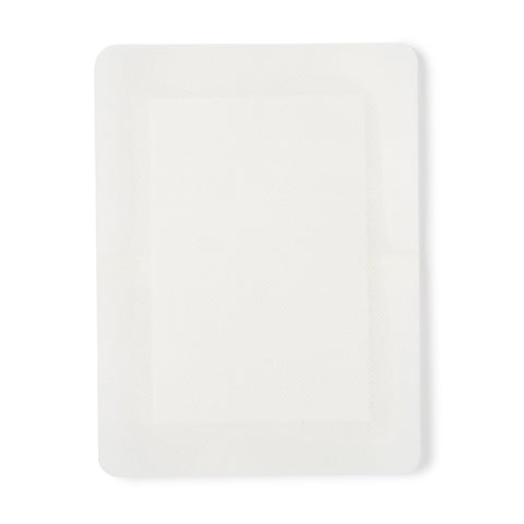 Adhesive Dressing Polypropylene / Rayon Rectangle White Sterile