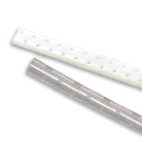 McKesson Wound Drain Tube Flat Hubless Type With Trocar Flat Perforated Channel Type 7 Fr. Size Sterile #360002