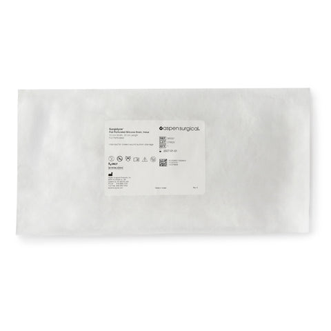 McKesson Wound Drain Tube Flat Hubless Type Without Attachment Flat Perforated Channel Type 10 Fr. Size Sterile #360007