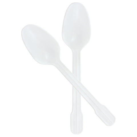 Teaspoon McKesson General Purpose White Polypropylene #16-70034