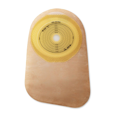 Hollister Ostomy Pouch 82330 Premier™ One-Piece System 9 Inch Length Flat, Pre-Cut 1-3/16 Inch Stoma Closed End