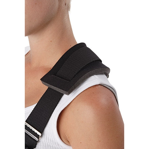 Arm Sling with Shoulder Pad Ossur® Bergschulz Slide Buckle Closure / Hook and Loop Strap Closure One Size Fits Most #204070