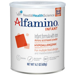 Infant Formula Alfamino® Unflavored 14.1 oz. Can Powder Amino Acid Food Allergies