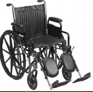 Medline Silver Sport 2 Wheelchairs MZI220DDAELR