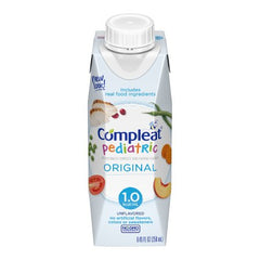 Pediatric Tube Feeding Formula Compleat® Pediatric Original Unflavored 8.45 oz. Reclosable Carton Liquid Real Food Ingredients