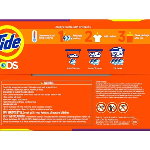Tide PODS Laundry Detergent Pacs, Spring Meadow, 156 Ct.