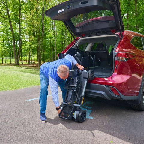 Buzz CarryOn 4wheel – 400 lbs. capacity – 12.5 & 6.5 amp Lithium Batteries Included #GB220