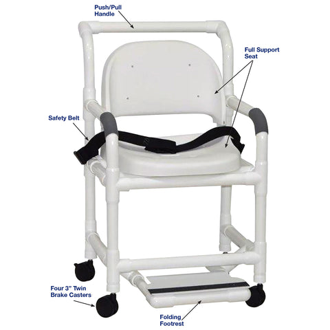 MJM International Geri-Chair #500-FS
